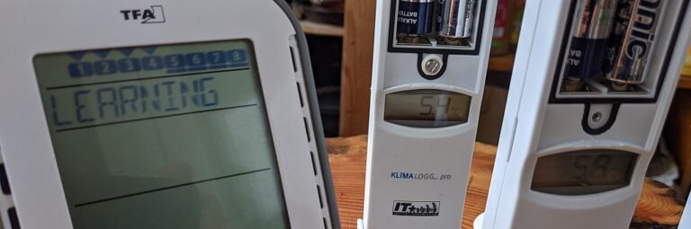 Klimalogg Pro: Temperatur- und Luftfeuchte-Logger mit zwei Sendern